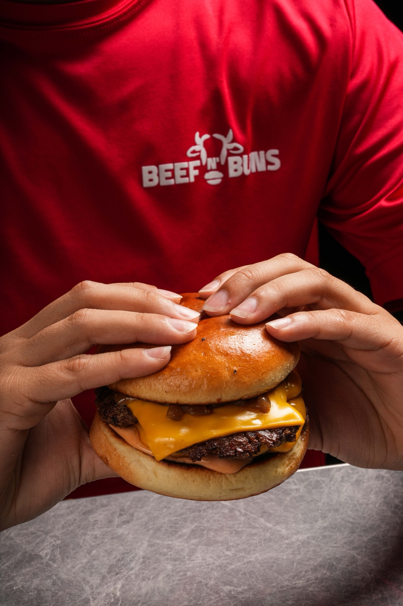 Double cheeseburger
