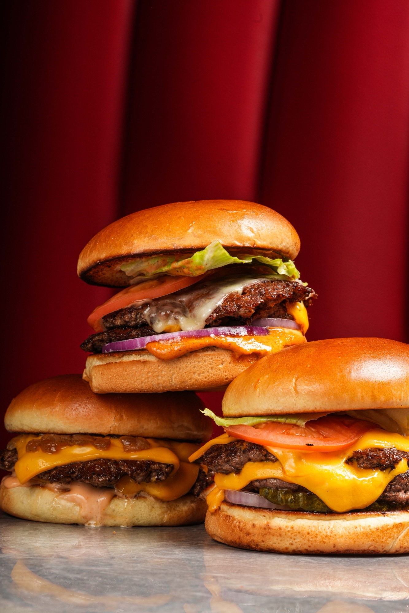 Smash burgers